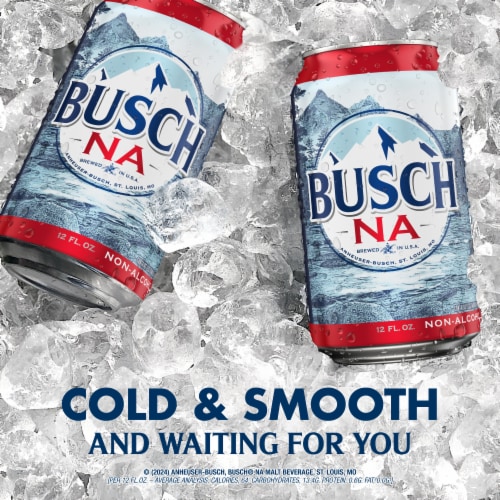 Busch Non-Alcoholic Beer Perspective: top