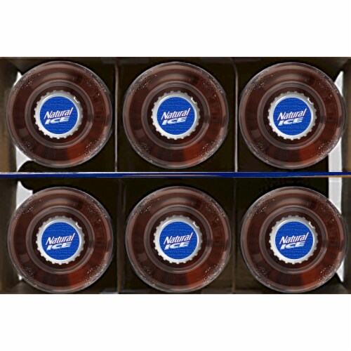 Natural Ice Lager Beer Perspective: top