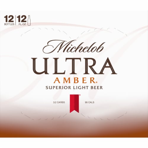Michelob Ultra Amber Beer Perspective: top