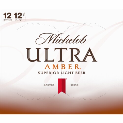 Michelob Ultra Amber Beer Perspective: top