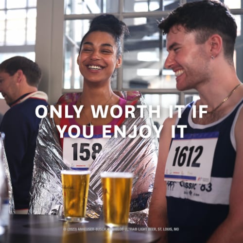 Michelob ULTRA Superior Light Domestic Lager Beer Perspective: top