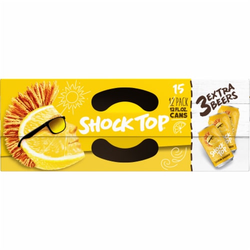 Shock Top Lemon Shandy Beer Perspective: top