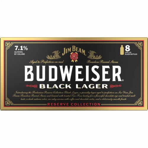 Budweiser Reserve Collection Black Lager Perspective: top