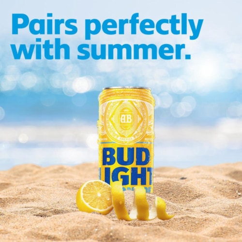 Bud Light Lemonade Orange Lime & Grapefruit Citrus Beer Variety Pack Perspective: top
