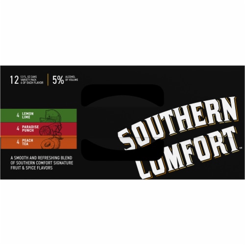 Southern Comfort Malt Flavored Hard Beverage Variety Pack Perspective: top