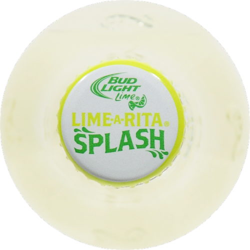 Bud Light Lime-A-Rita Splash Perspective: top