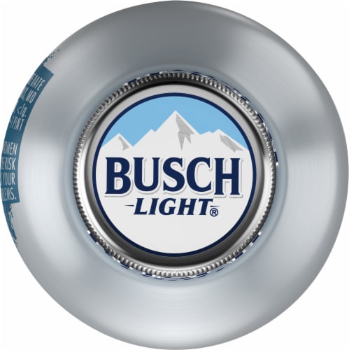 Busch Limited Edition Light Beer Perspective: top