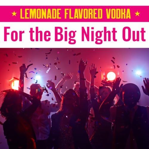 Natural Light® Strawberry Lemonade Vodka Perspective: top
