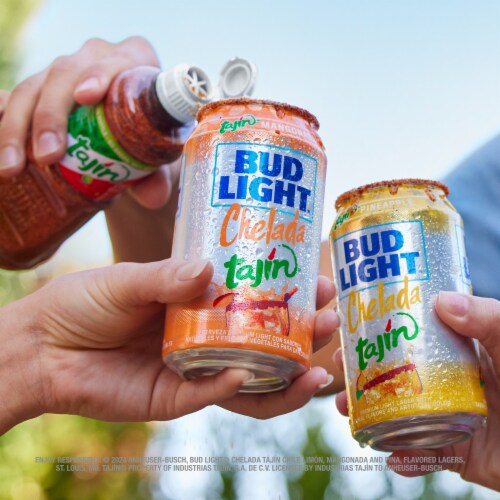 Bud Light Chelada Tajin Beer Perspective: top