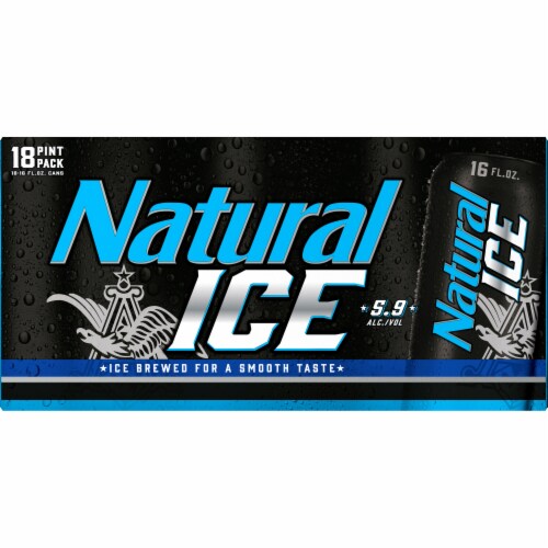 Natural Ice Beer Perspective: top