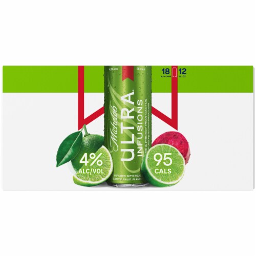 Michelob Michelob Ultra Lime & Prickly Pear Cactus Domestic American Lager Beer Perspective: top