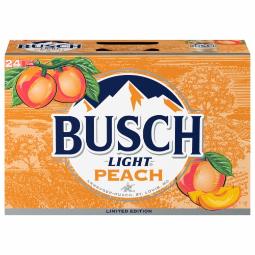 Busch Light Peach Beer Perspective: top