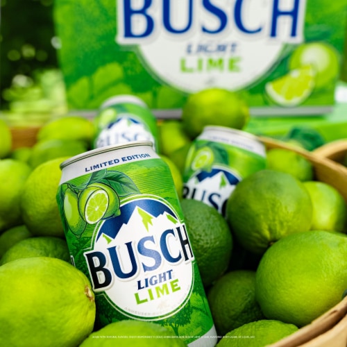 Busch Light Lime American Beer Perspective: top