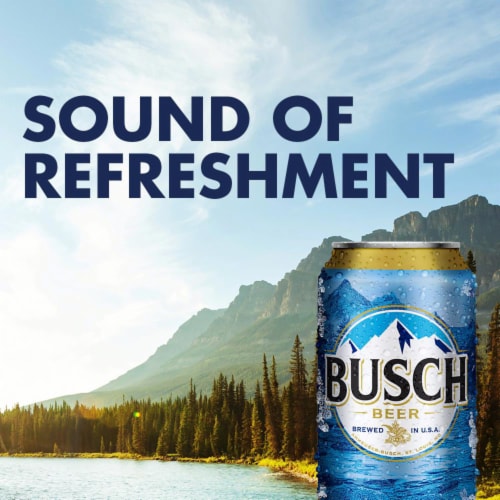 Busch Beer Perspective: top
