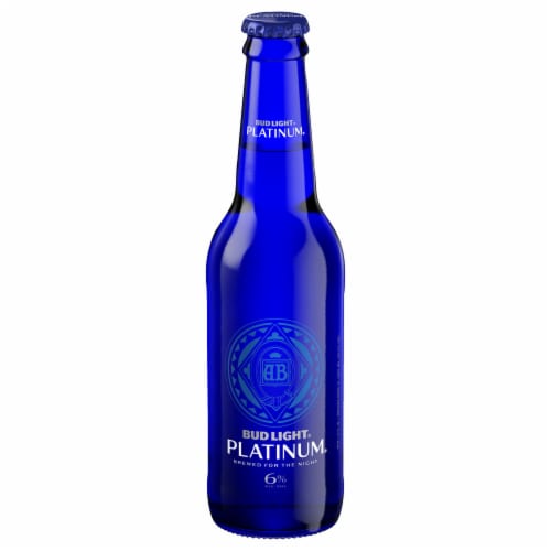 Bud Light Platinum American Lager Beer Perspective: top