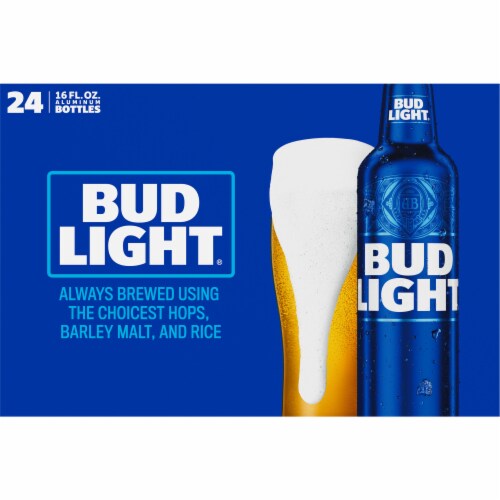 Bud Light® Reclosable Aluminum Beer Bottles, 24 bottles / 16 fl oz - Kroger