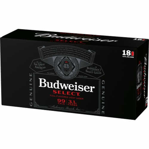 Budweiser Select Light Beer Perspective: top