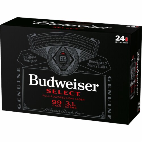 Budweiser Select Light Beer Perspective: top