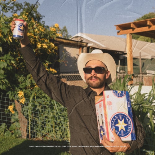 Estrella Jalisco Import American Lager Beer Perspective: top