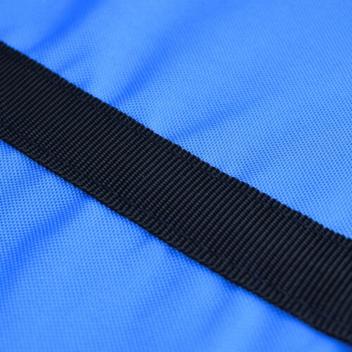 Budge Sportsman 600 Denier Pontoon Cover - Blue Perspective: top