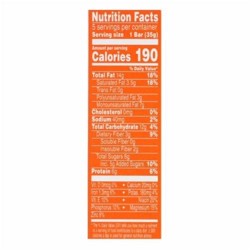 Kashi Chewy Granola Bars Peanut Butter Chocolate Perspective: top