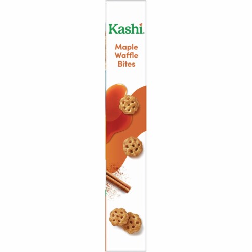 Kashi Maple Waffle Bites Cereal Perspective: top
