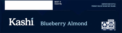 Kashi® Ready To Eat Blueberry Almond Cereal Perspective: top