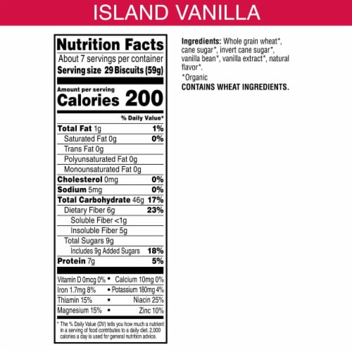 Kashi Island Vanilla Cereal Perspective: top