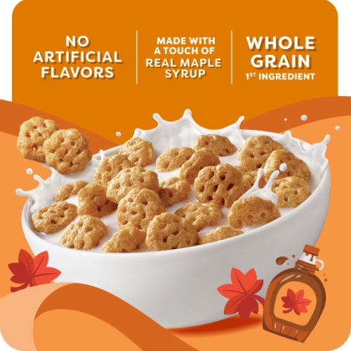 Kashi Maple Waffle Bites Cereal Perspective: top