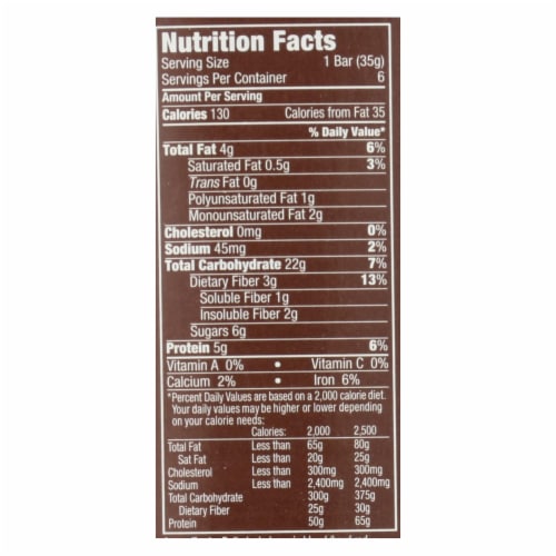 Kashi Dark Mocha Almond Chewy Granola Bars Perspective: top
