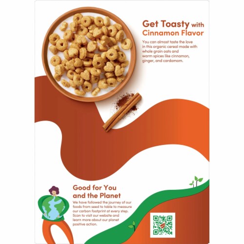 Kashi Warm Cinnamon Organic Cereal Perspective: top