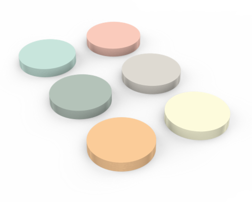 IG Design Page Round Sticky Notes Perspective: top