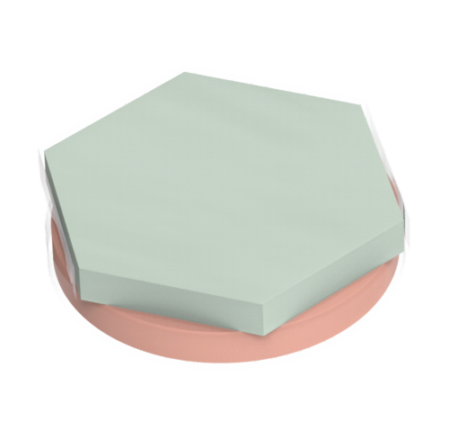 IG Design Sticky Notepads - Assorted Perspective: top