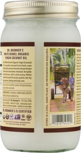 Dr. Bonner's Organic Virgin Coconut Oil Perspective: top