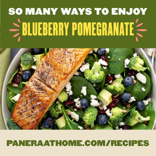 Panera Bread Blueberry Pomegranate Vinaigrette & Marinade 12 fl oz Perspective: top