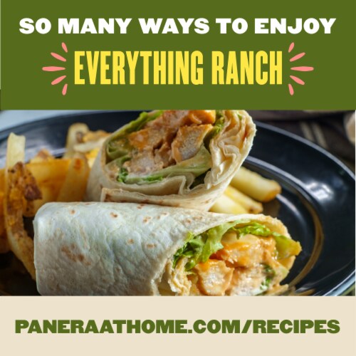 Panera Bread Everything Ranch Dressing & Dip 12 fl oz Perspective: top