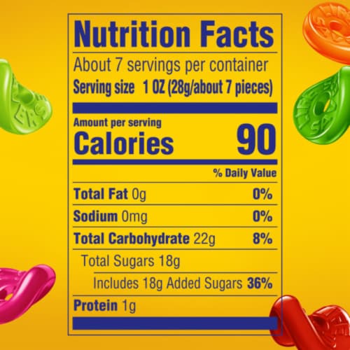 Life Savers® 5 Flavors Gummy Candy Bag Perspective: top