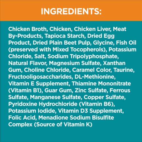 Iams Perfect Portions Cuts in Gravy Chicken Recipe Indoor Adult Grain Free Wet Cat Food Perspective: top