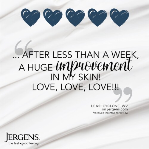 Jergens Skin Firming Lotion, Moisturizing Body Lotion with Collagen & Elastin Perspective: top