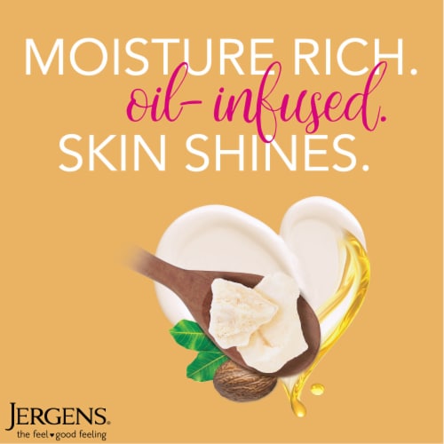 Jergens Shea Butter Moisturizer Hand And Body Lotion for Dry Skin, Dermatologist Tested Perspective: top