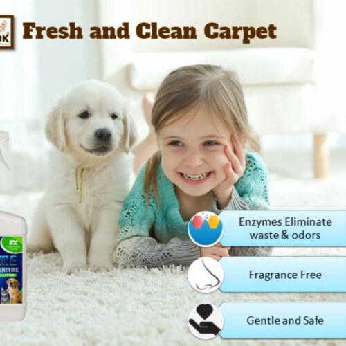 PET STAIN ODOR ELIMINATOR with Powerful Urine Remover. Triple action 2X bio enzymatic 1 Harris Teeter