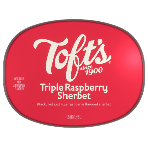 Toft's® Raspberry Sherbet Tub Perspective: top