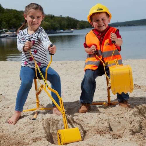 Sandbox with digger on sale