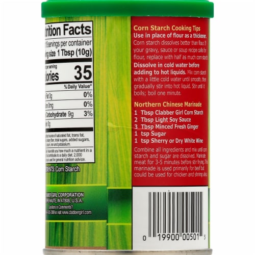 Girl Corn Starch - Non-GMO Project Verified Perspective: top