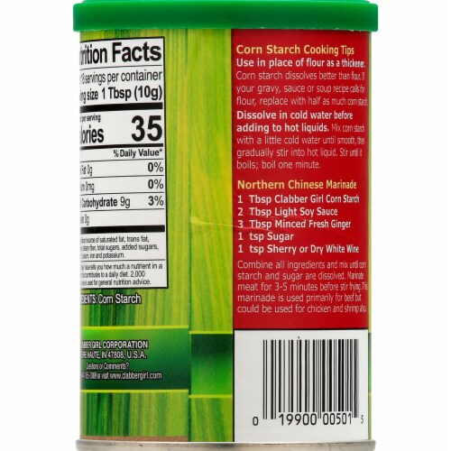 Girl Corn Starch - Non-GMO Project Verified Perspective: top