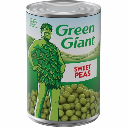 Green Giant Sweet Peas Perspective: top