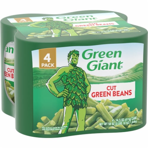 Green Giant Cut Green Beans Shelf Stable Perspective: top