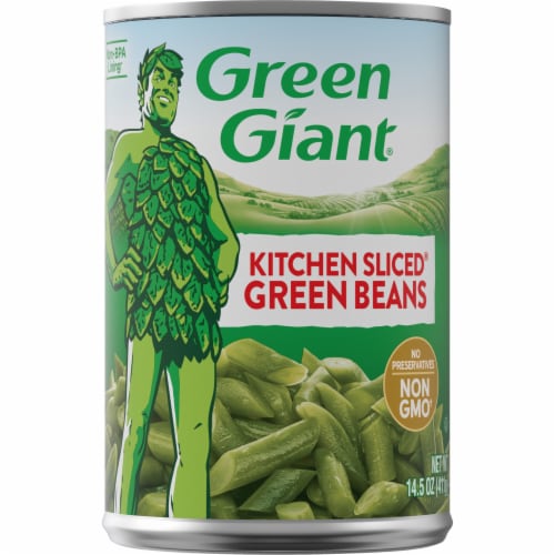 Green Giant Kitchen Sliced Green Beans Perspective: top
