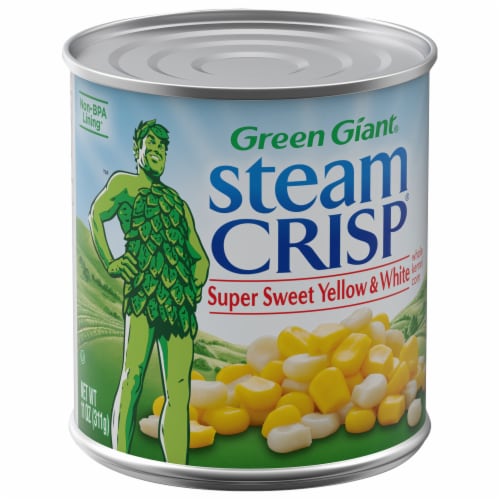 Green Giant Steam Crisp Whole Kernel Corn Perspective: top