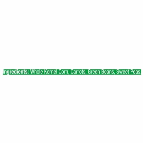 Green Giant® Simply Steam® Frozen Mixed Vegetables Perspective: top